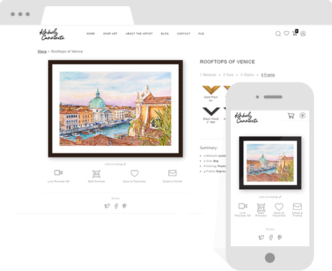 Screenshot Gilbert Studio